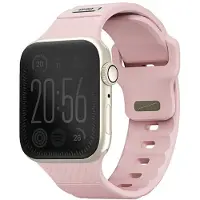 Uniq Bracelet Apple Watch FKM en caoutchouc rose
