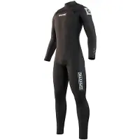 Mystic Star Fullsuit 5/3 Mm Double Long Sleeve Chest Zip Neoprene Suit Noir MT