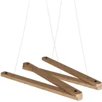 Creative Cables Support De Plafond Réglable En Bois En Zigzag Pour Suspensions