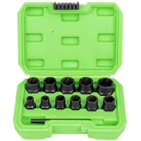 JBM Jeu De Vis De Sécurité Pour L´extraction D´écrous 3/8´´ 6-19 Mm