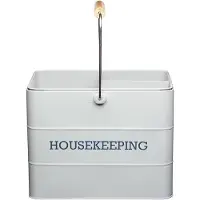 Kitchencraft Housekeeping Tin Argenté