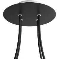 Creative Cables Kror204f103 Kit Rose-one Rond Noir Mat Rose