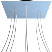Creative Cables Krovnq408f114 Xxl Rose-one Square Kit Roses Bleu Clair