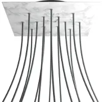 Creative Cables Krovnq4014f105 Xxl Rose-one Square Kit Marbre Carrara Rose