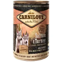 Carnilove Salmon & Turkey Wet Puppy Food 6x400g Doré 6x400g