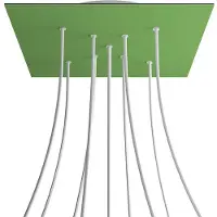 Creative Cables Kroq409xf116 Xxl Rose-one Square Kit De Roses Prairie Verte