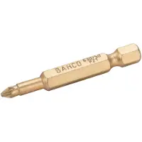 Bahco Forets Diamantés 1/4´´ Pour Vis Pozidriv 50 Mm 5 Unités