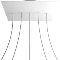 Creative Cables Kroq405lf102 Xxl Rose-one Square Kit De Roses Blanc Mat