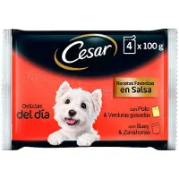 Cesar Nourriture Humide Pour Chien En Sauce Multipack 13x4x100g