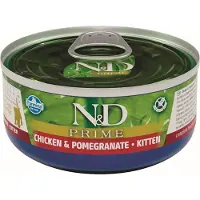 Farmina Nourriture Pour Chats Kitten Prime Poulet Boîte 24x70g