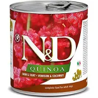 Farmina Nourriture Pour Chiens Quinoa Skin Coat Venison Box 6x285g