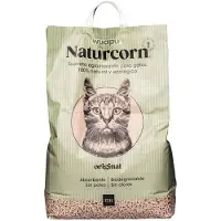 Wuapu Litière Pour Chat Naturcorn Original 17.5l