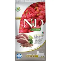 Farmina N&D Quinoa Dog Neutere Adult Mini duck, broccoli & asparagus 2 x 7 kg canard, brocolis et asperges