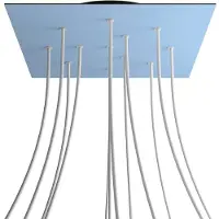 Creative Cables Krovnq4012f114 Xxl Kit De Rose Carrée Light Blue Rose