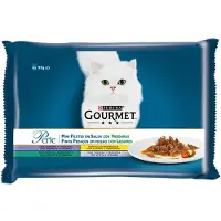 Purina Nourriture Pour Chats Gourmet Perle Agneau Avec Lanières De Légumes 48x85g