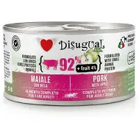 Disugual Fruits Porc Pomme 12x150g Aliment Humide Pour Chien