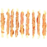 Flamingo R´hide Chicken & Beef Stick Dog Snack 600g Jaune