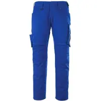 Mascot Unique 12079 Big Thigh Pockets Work Pants Bleu 68 / 32