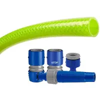 TATAY Reinforced Equipped Irrigation Hose 15 X25 M Argenté