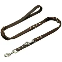 Flamingo Rondo Training Dog Leash Marron 200 cm x 18 mm