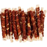 Flamingo R´hide Chicken Stick Dog Snack 2kg Marron