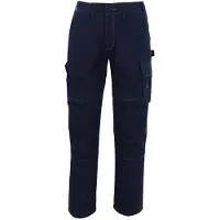 Mascot Hardwear 08679 Big Thigh Pockets Work Pants Bleu 64 / 35