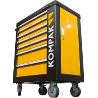 Kompak Chariot à Outils Lz01 à 7 Tiroirs 252 Pièces