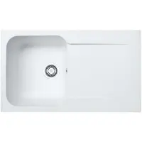 Mepamsa Kite 86.50 Sink With Drainer Clair