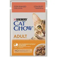 Purina Nourriture Pour Chats Cat Chow Au Bœuf Et Aux Aubergines 85g 26 Unités