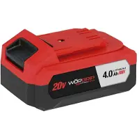 Worgrip Pile pour lampe de poche 4ah 20v Rouge Rouge One Size