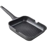 Supreme Grille En Aluminium Moulé Avec Poignée Fixe à Rayures En Xylane 20 Cm