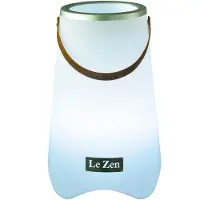 Le Zen Original Speaker Light Small Bottle Cooler Blanc