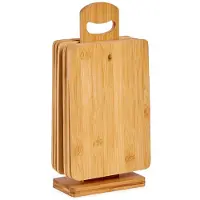 San Ignacio X Planches De Bambou Kinvara Avec Support 22x14 Cm