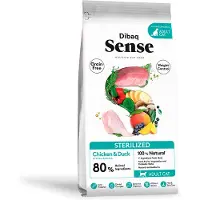 Dibaq Nourriture Pour Chats Au Poulet Et Au Canard Sense Grain Free Sterilized 6kg