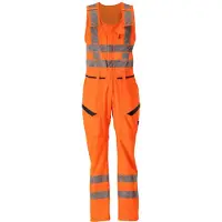 Mascot Combi Suit With Thigh Pockets Orange 62 / 32