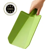 Coock - Petite planche à découper pliante en plastique pour la cuisine - antidérapante - lavable au lave-vaisselle - poignée - durable et polyvalente pour toute cuisine - verte