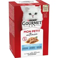 Purina Aliment Humide Pour Chat Gourmet Mon Petit Poisson 6x50g 8 Unités