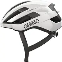 ABUS Casque WingBack Blanc Noir, Taille L (59-61 cm) - EUR