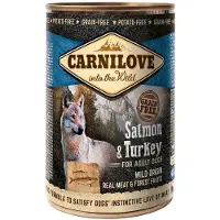 Carnilove Canine Adult Salmon Turkey Box 6x400g Doré 6x400g