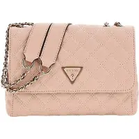 GUESS pour femme. HWQG8748200 Sac à bandoulière en giully rose surpiqué (OSFA), Casuel, Polyuréthane