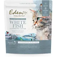 Eden Nourriture Pour Chats Au Poisson Blanc Et Caviar De Hareng 1.5kg