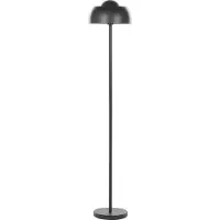 Beliani Lampadaire Noir Mat 148 cm en acier avec long câble avec interrupteur rond Look industriel Design moderne