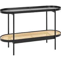 Beliani Console Reno Noir