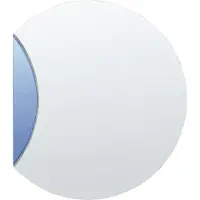 Beliani Miroir CAMBRAI Bleu