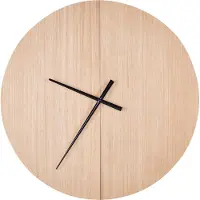 Beliani Horloge murale Ø 60 Cm Bois clair Cabic Lumarko !