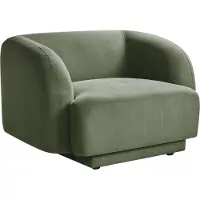 Beliani Fauteuil Skjanes Vert