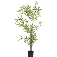 Beliani Plante artificielle BAMBUSA VULGARIS Vert