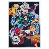 Halantex Demon Slayer:kimetsu No Yaiba Fleece 100x150 Cm Blanket Multicolore