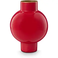 Pip studio Vase Pip Studio Metal Small Red 18 x 24 cm 25