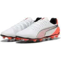 Puma KING MATCH FG/AG WHITE-SILVER-GLOWING 44.5